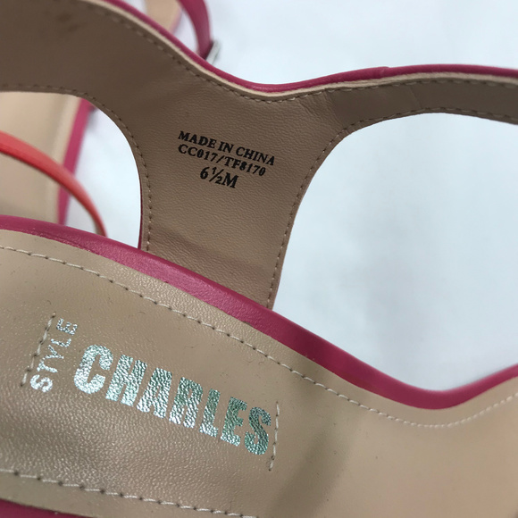 Style Charles by Charles David Strappy Heels NWOB - Picture 4 of 5